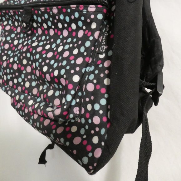 IMPACT, Distributed By Holiday Group, colorful polka dot print backpack, GUC - Picture 7 of 13